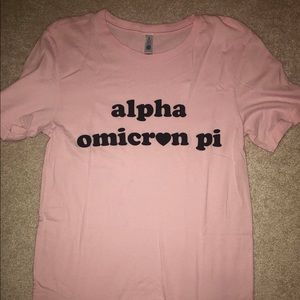 AOII heart shirt
